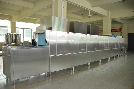 China 900H 9600W 850D Flight Type Dishwashing Machine FOR Central kitchen supplier