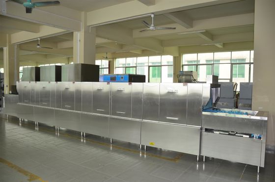 China Stainless Steel High Temperature Commercial Dishwasher ECO-L810P3H3 supplier