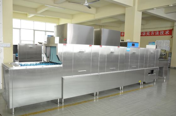 China ECO-L670CPH2 Flight Type Dishwasher 1900H 6700W 850D Dispenser inside supplier