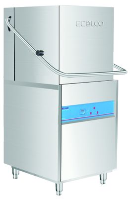 China Hotel Dishwasher Machine 1400H 650W 800D Dispenser inside 60/45s Wash time supplier