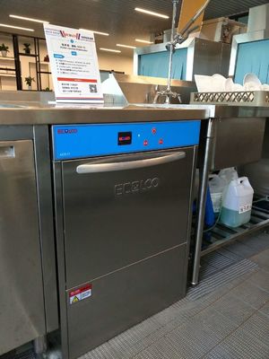 China Stainless Steel Commercial Dishwasher  6.5KW / 8.5KW for Coffee shop supplier