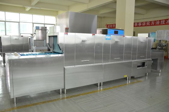 China 630KG Stainless Steel Long chain dishwasher ECO-L620CPH for Restaurants supplier