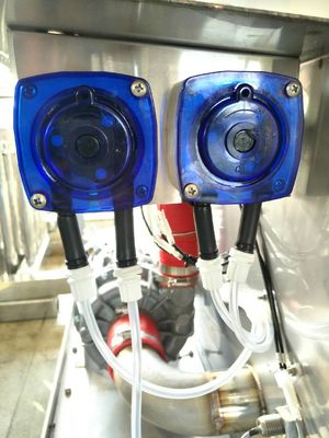 China Hotels 2.5KG  Dishwasher Detergent Dispenser / ECOLCO dedicated detergent dispenser Dual pumps supplier