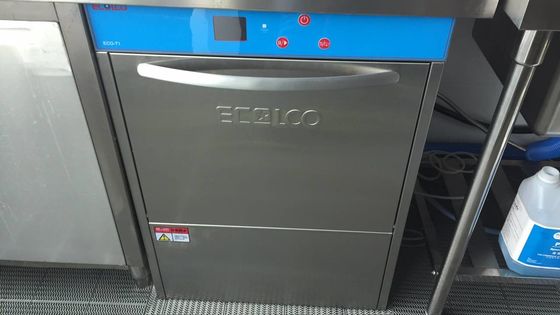 China Stainless Steel Commercial Undercounter Dishwasher 60KG 6.5KW / 8.5KW for Lobby bar supplier