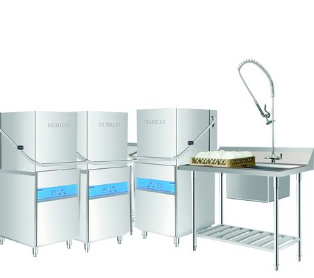 China Guest House Hood type dishwasher Commercial Restaurant Equipment CE Certification supplier