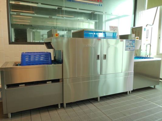 China Large Commercial Grade Dishwasher / SS Dishwasher Restaurant Equipment supplier