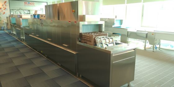 China Quiet Commercial Kitchen Dishwashing Station / Compact Dishwasher For Commercial Use supplier